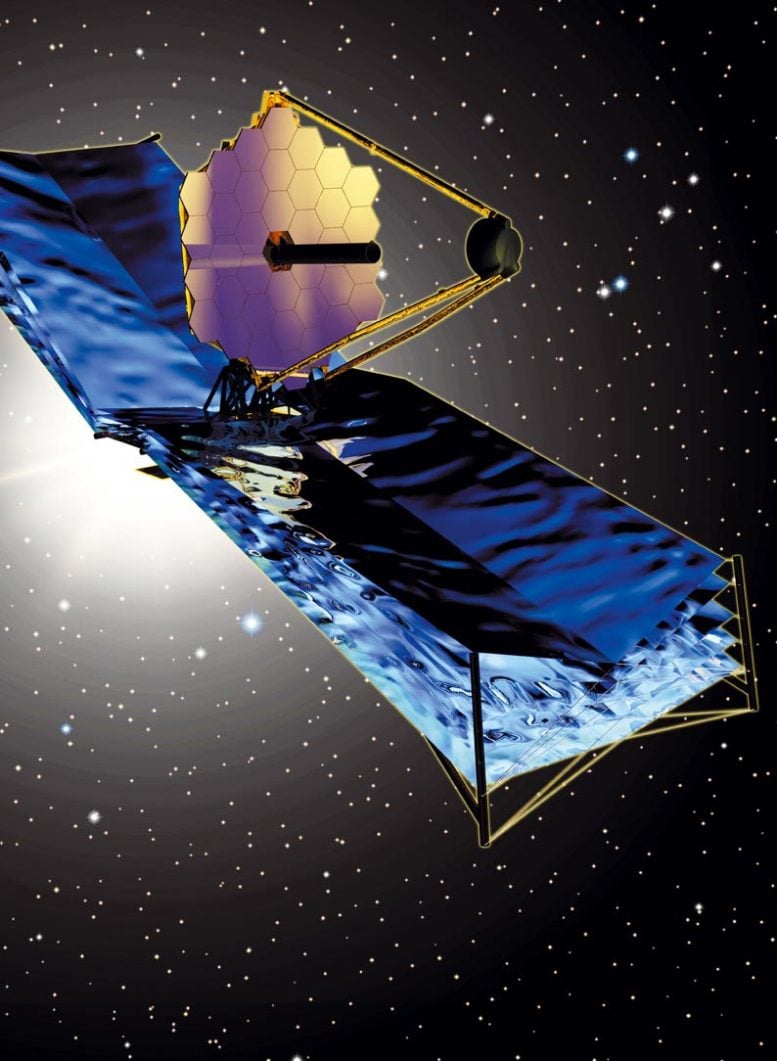 James Webb space telescope Art