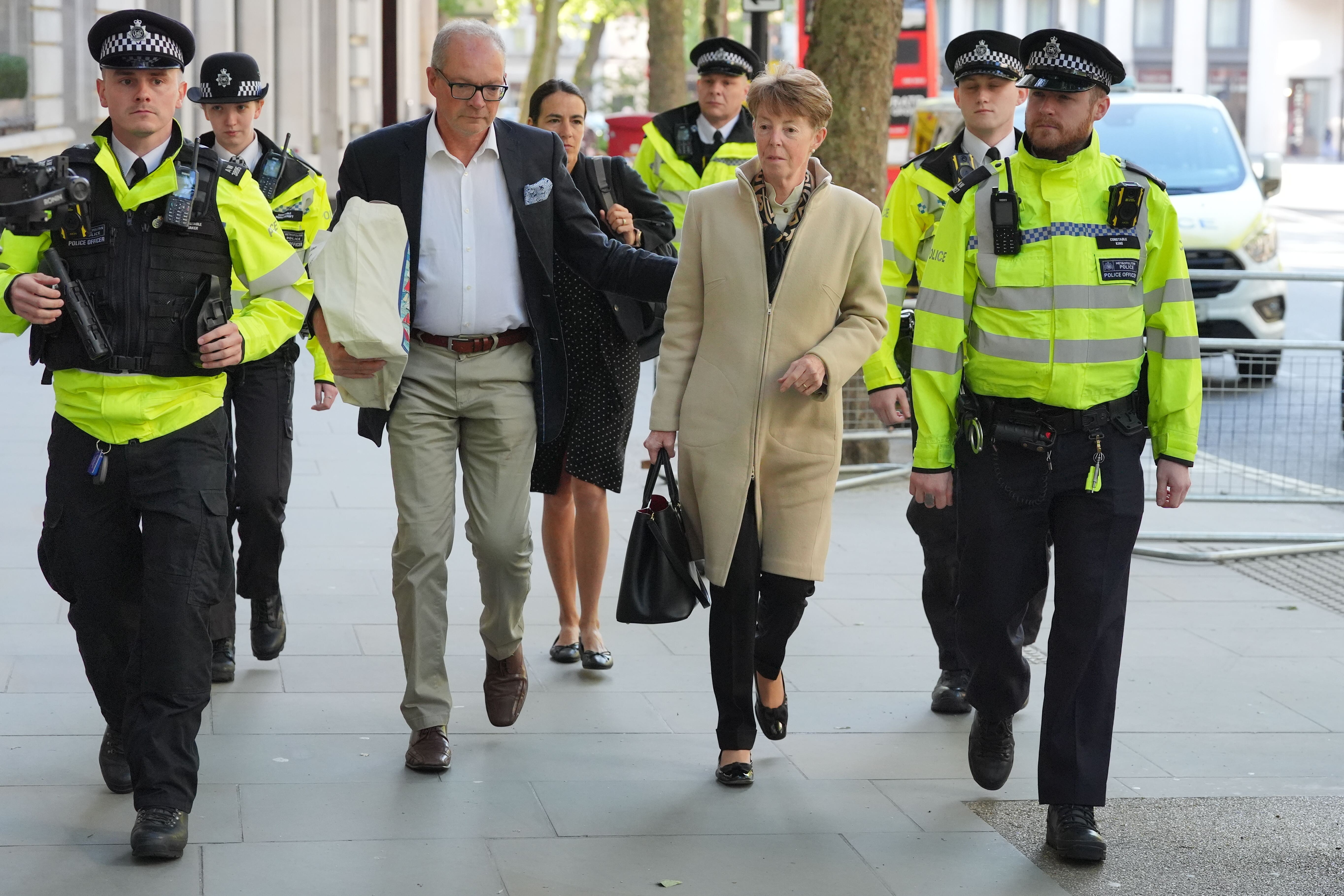 Angers came from the public gallery as Ms Vennells' email was read out