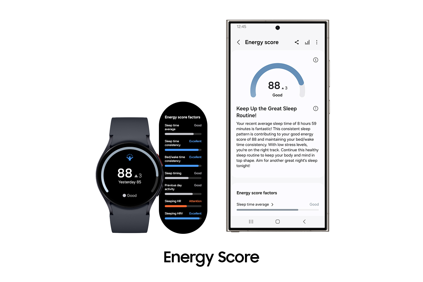 One UI 6 View beta new Energy Score feature