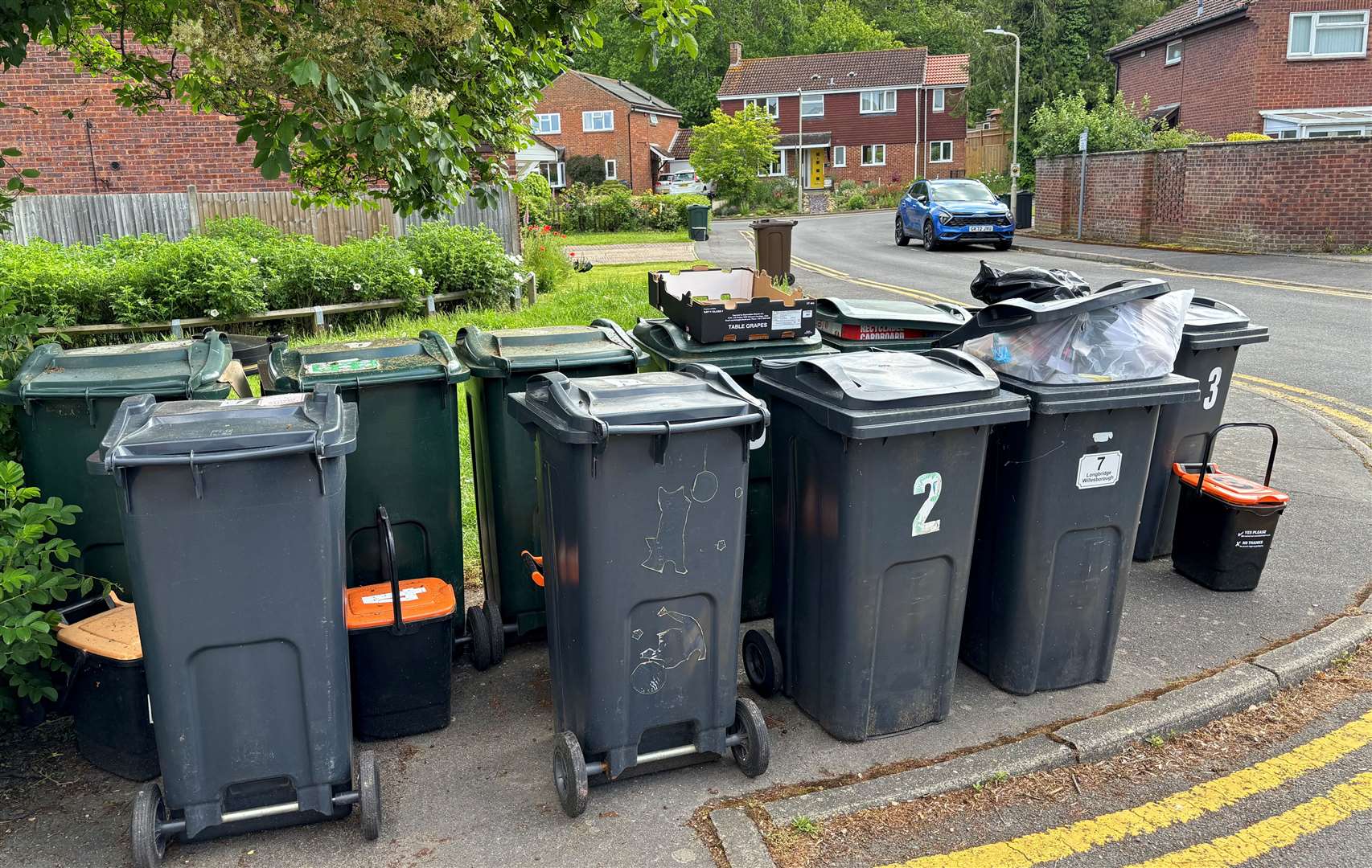 Longbridge is one of many roads through Ashford and Kent affected by the Suez bin crisis.  Photo: Joe Harbert