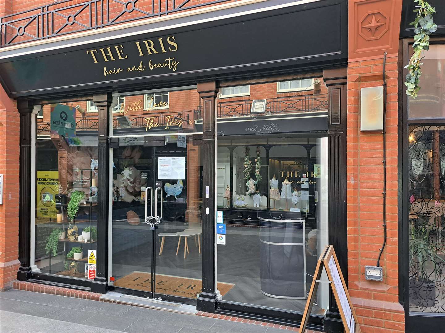 Another business has closed in the Royal Star Arcade: The Iris Hair and Beauty Salon