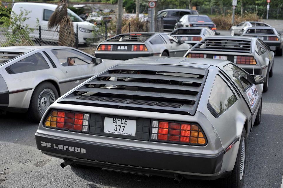 The iconic Delorean (Credit: Russell Pritchard/Presseye)