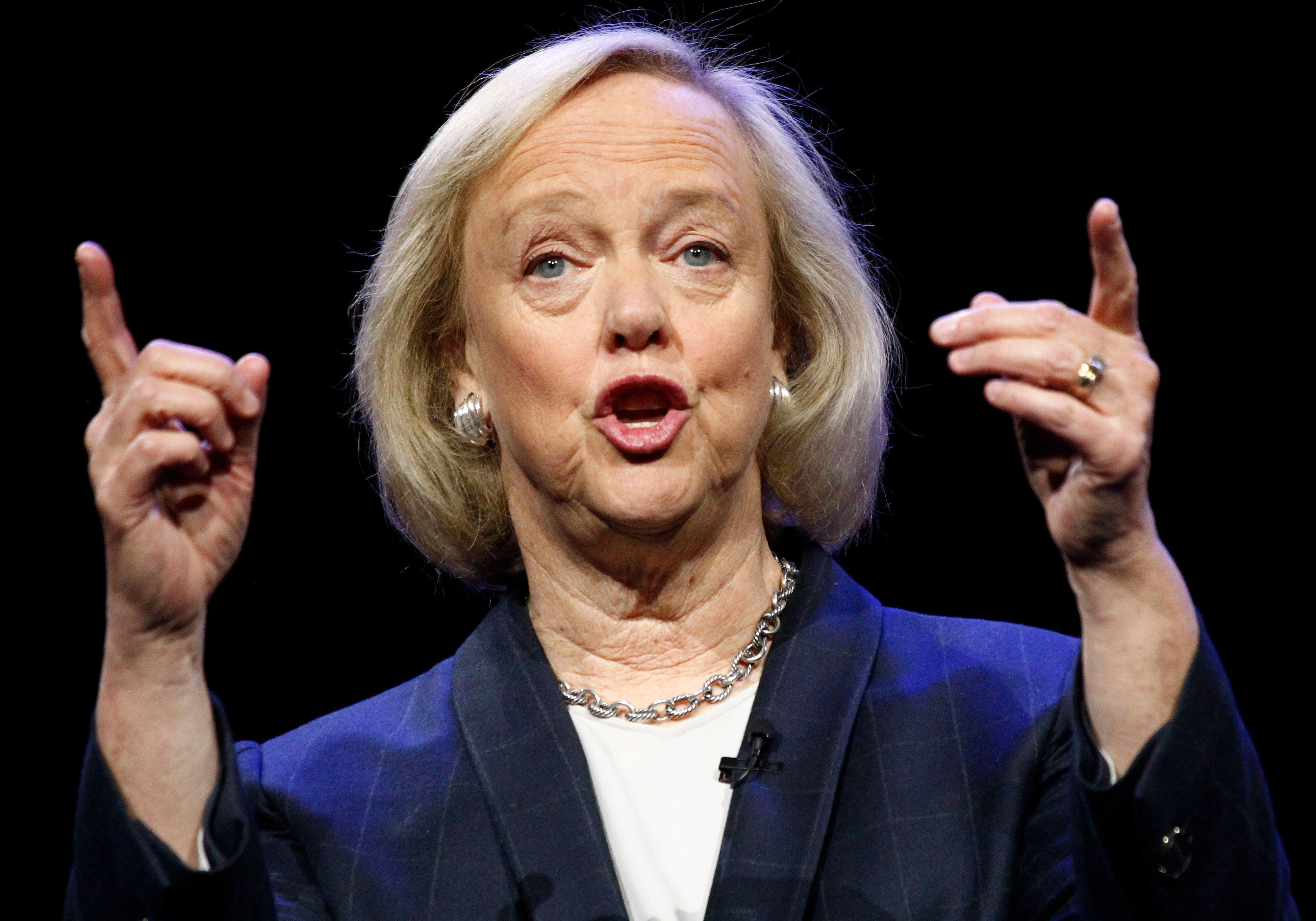 Former eBay chief Meg Whitman took over from Apotheker and publicly accused Lynch of fraud