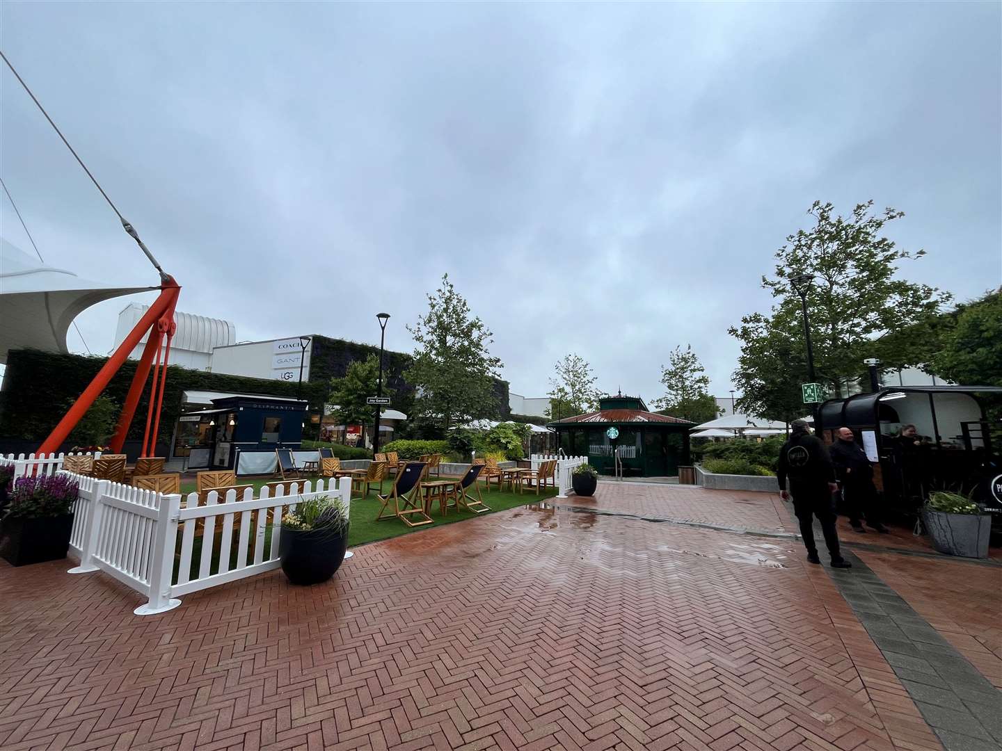 If given the go-ahead, the stalls would be located in the Ashford Designer Outlet extension