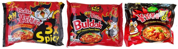 Buldak Spicy Noodles (Photo: Danish Veterinary and Food Administration)