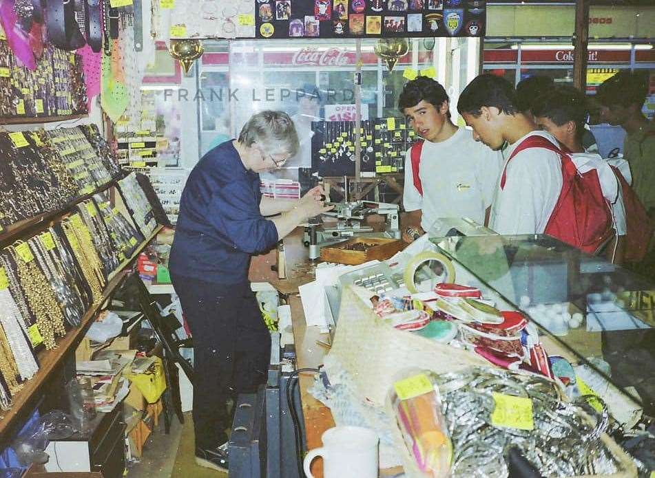 Arlington Arcade, pictured in the late 1980s, was a popular venue.  Photo: Thanet Hidden History