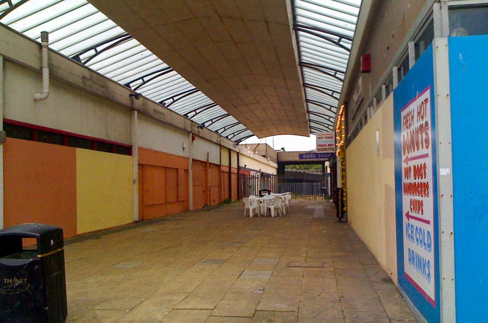 Derelict Arlington Arcade in Margate, pictured in 2009. Photo: Nigel Anscombe