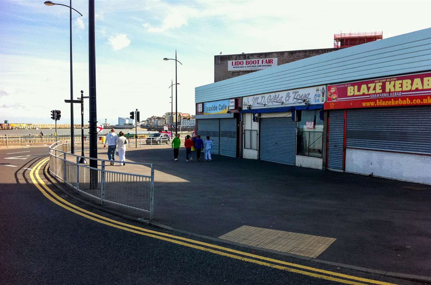 Arlington Arcade in Margate had a variety of shops, but in 2009 they started to leave.  Photo: Nigel Anscombe