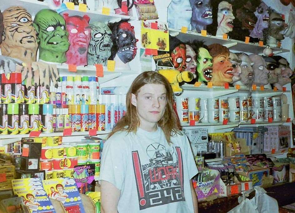 A joke shop was one of the highlights at Arlington Arcade in Margate.  Photo: Thanet Hidden History