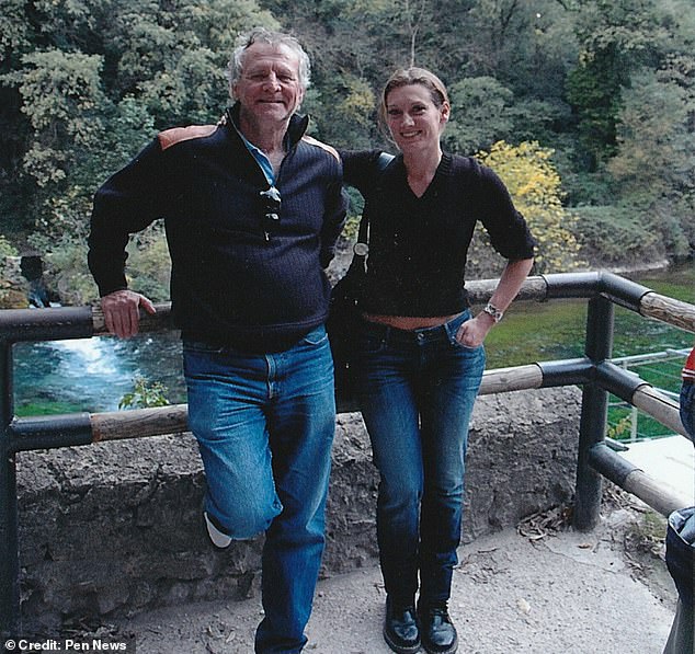 Sidonie Nargeolet with her father Paul Henri-Nargeolet who died during the Titan sub-voyage