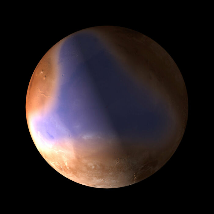 For the first time, water frost was observed near the equator of Mars