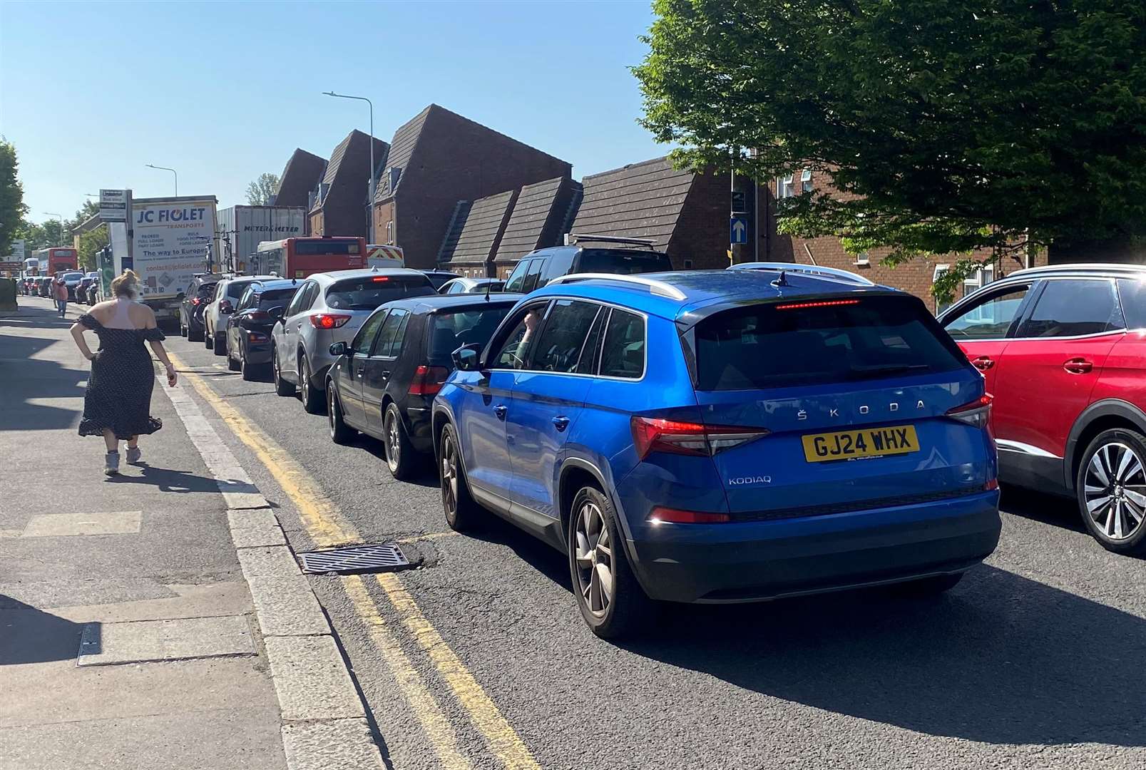 Delays in Dover in early May, mid May as drivers try to reach the port