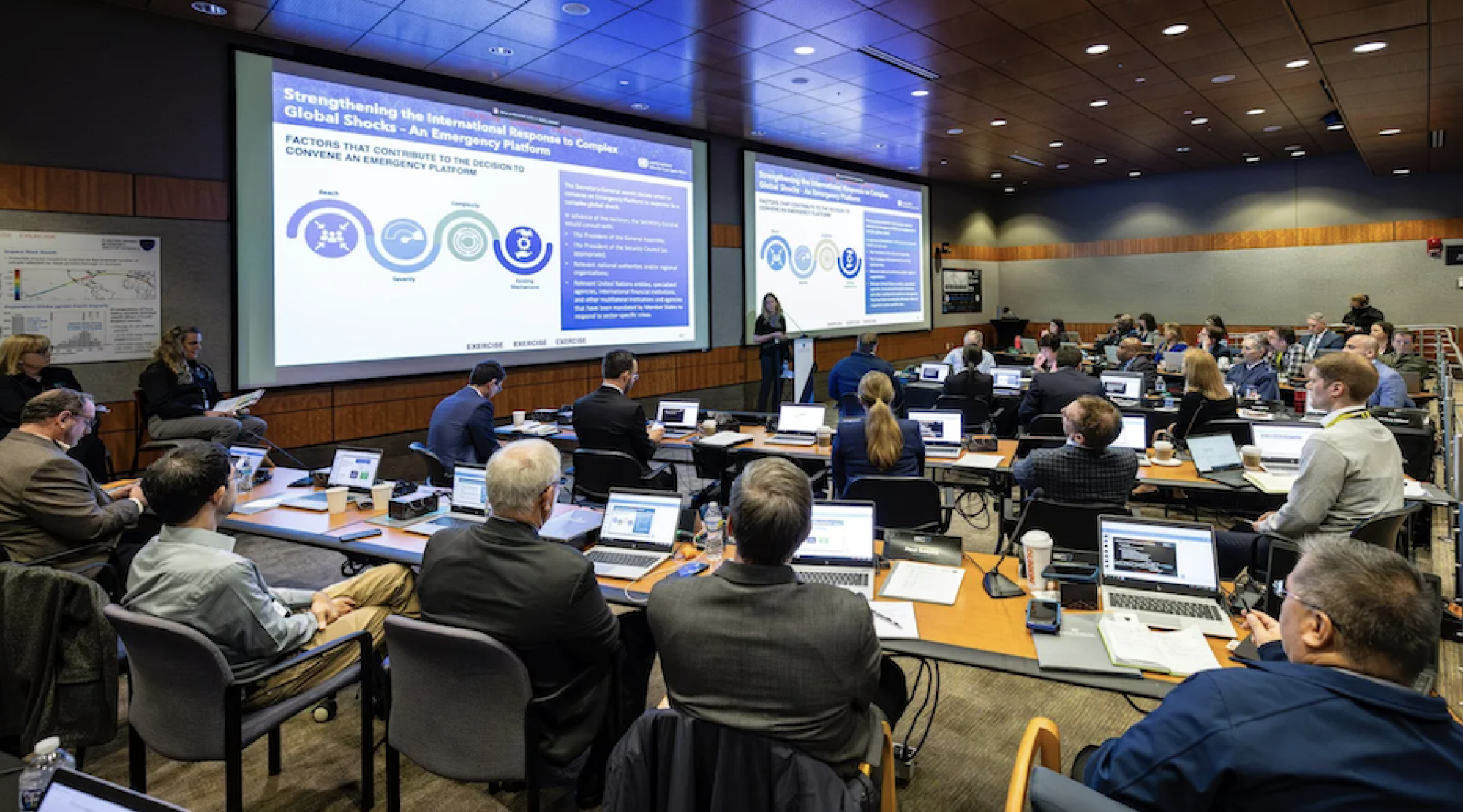 Participants in the fifth Planetary Defense Interagency Tabletop Exercise.