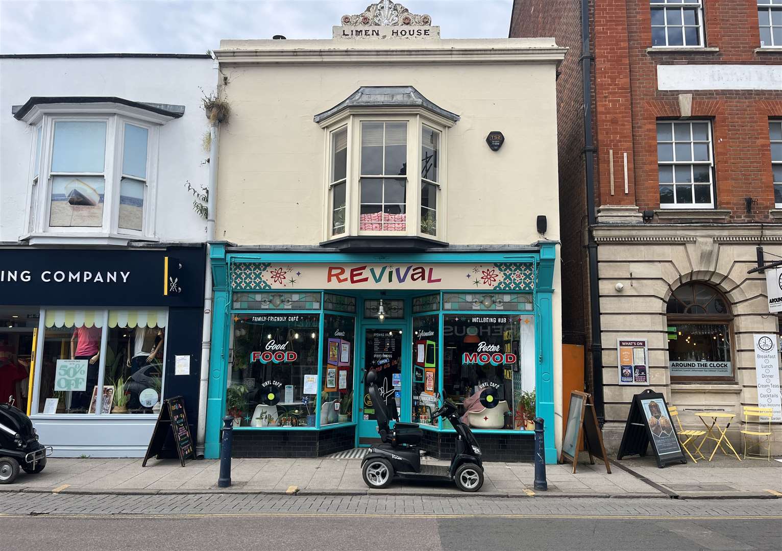 Revival Food and Mood moved to its current premises in Whitstable High Street over a year ago