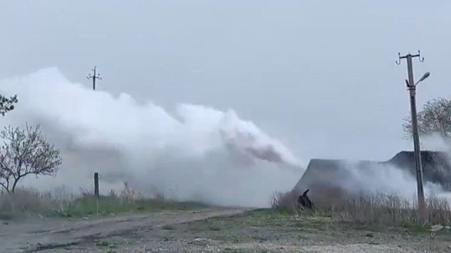 Russia demonstrates TDM-2K's smokescreen work in Ukraine