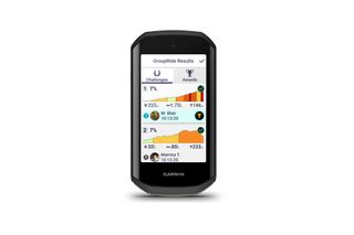 Garmin Edge 1050 group ride rewards screen