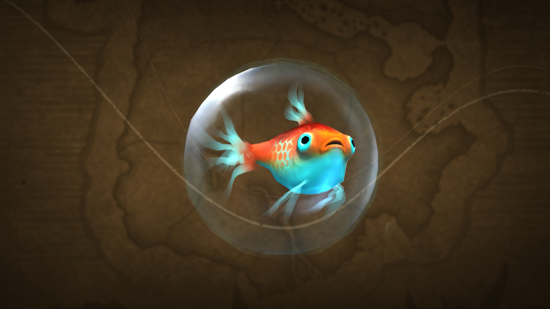 Goldfish in a bubble