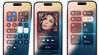 iOS 18 Control Center