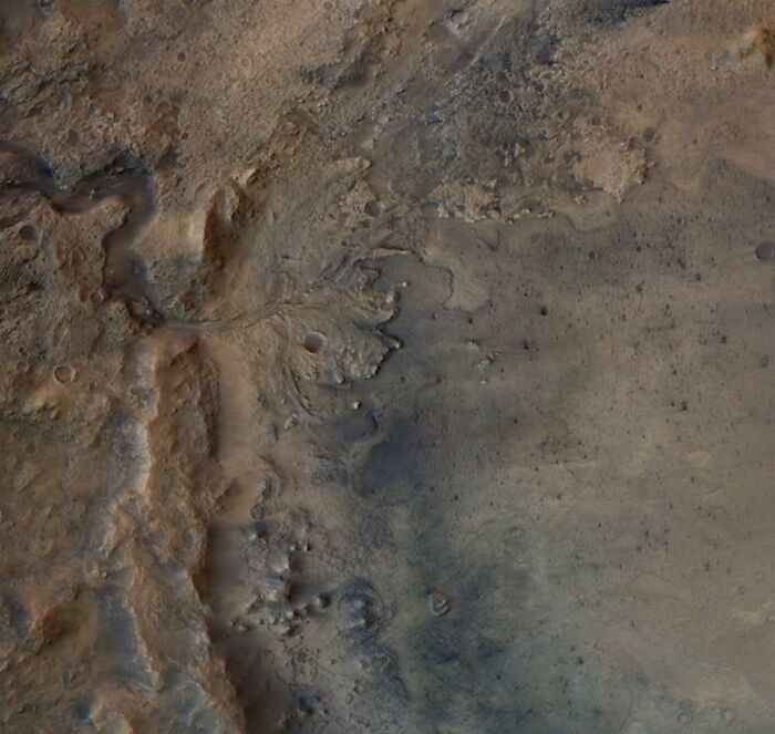 Scientists were intrigued after finding a completely different kind of boulder on Mars