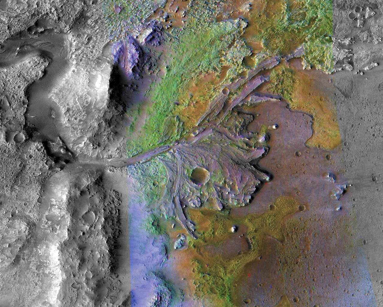 Scientists became intrigued after finding a completely different kind of rock on Mars