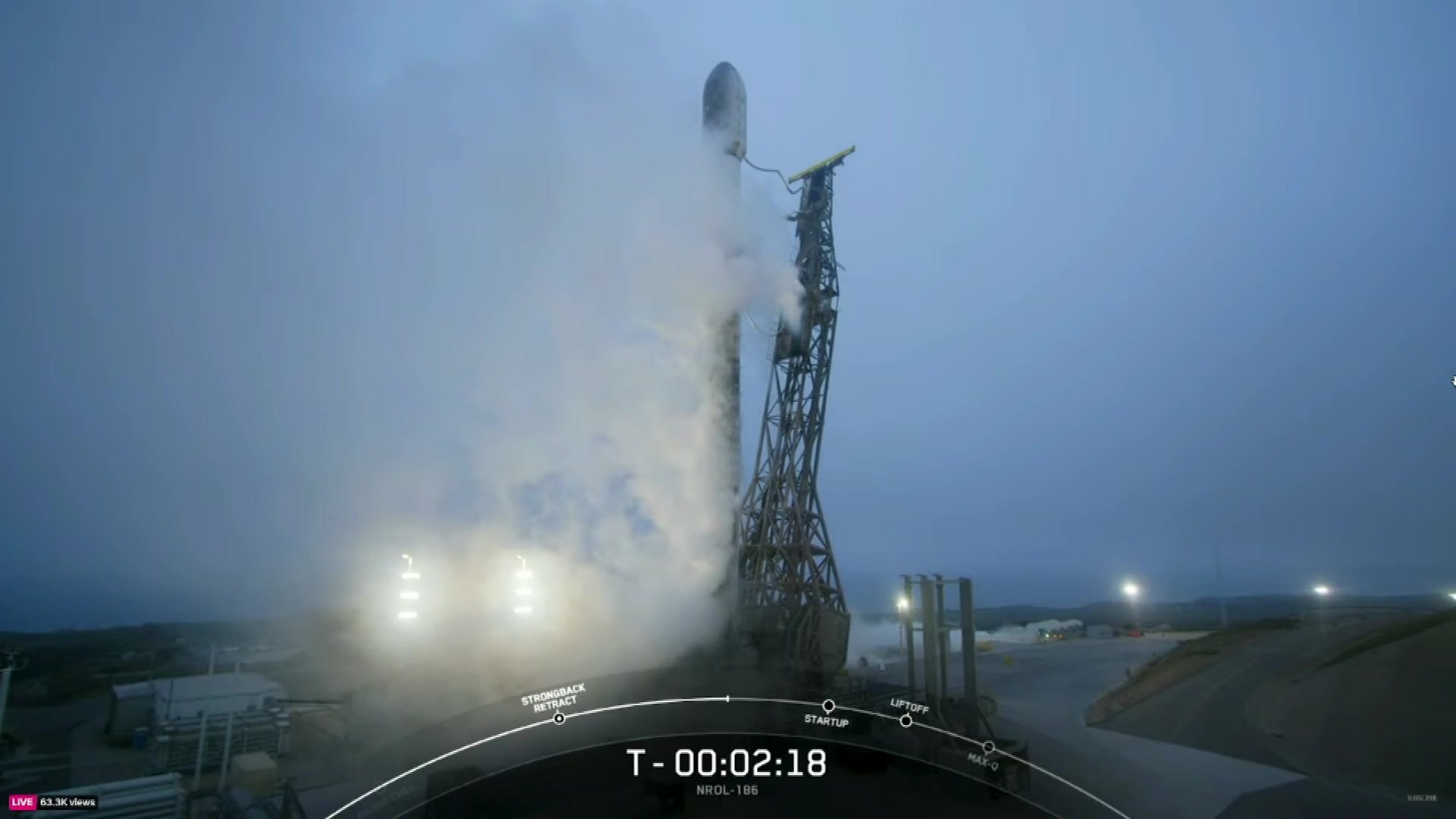 SpaceX launched a Falcon 9 rocket from Vandenberg Space Force Base in Southern California on June 28, 2024, carrying a payload for the National Reconnaissance Office, a government agency responsible for building U.S. spy satellites.  (SpaceX)