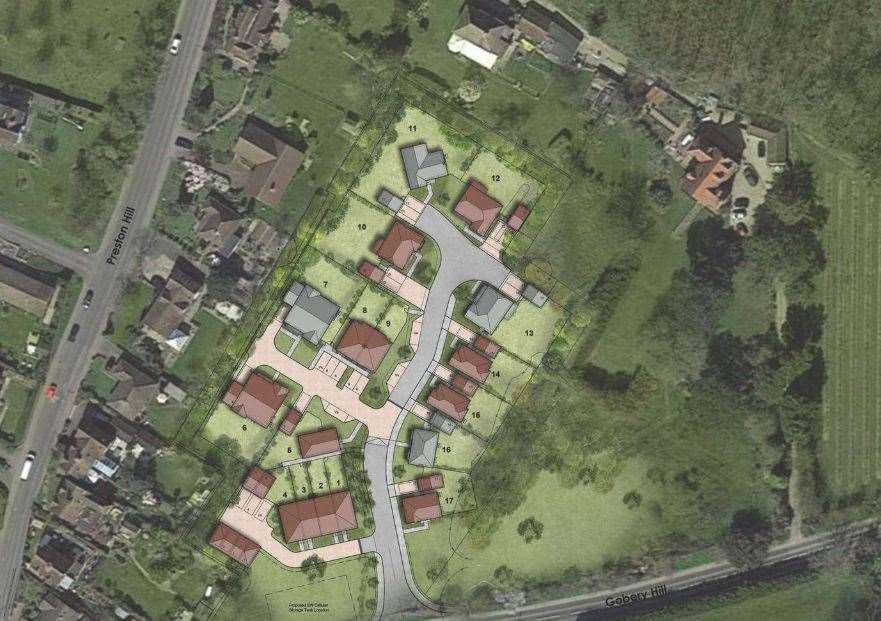 A CGI and bird's eye view of what the proposed development could look like.  Image: about architecture