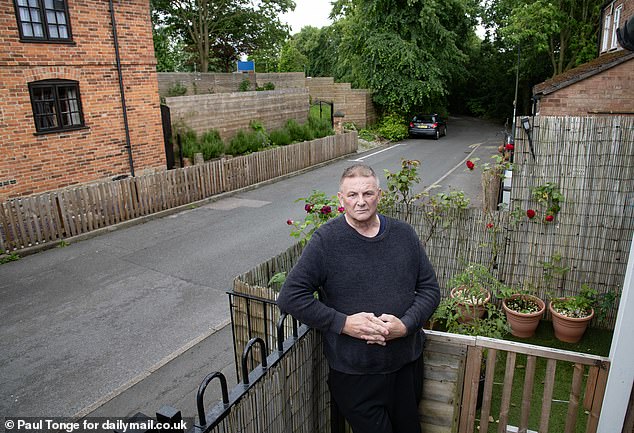 Retired soldier Kev Creasy, 68, added: 'It's completely ridiculous.  We have so many problems that the Council needs to solve on this street.  All you have to do is look at the sidewalk with holes in it.”