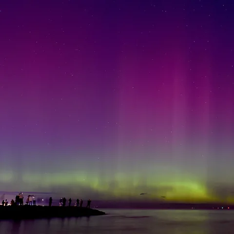 Getty Images May's intense solar storms brought dramatic displays of the aurora borealis in both the Northern and Southern Hemispheres (Source: Getty Images)