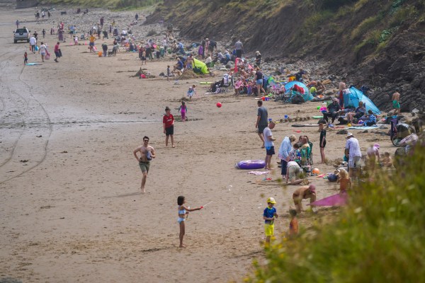 The beach is popular in summer (Photo: Ian Forsyth/Getty Images)