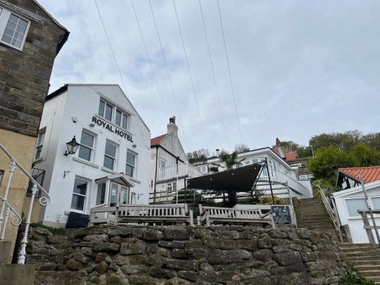 Tom Rose, owner of the Royal Hotel, says most cottage owners do not live in the property they own (Photo: YorkshireLive) 