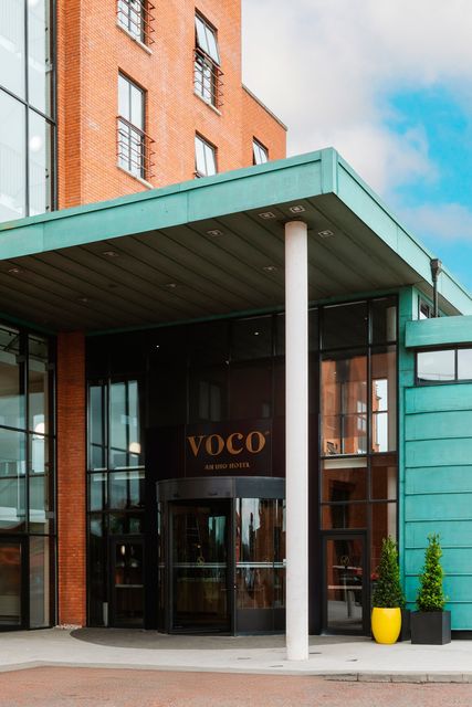 The exterior of voco Belfast