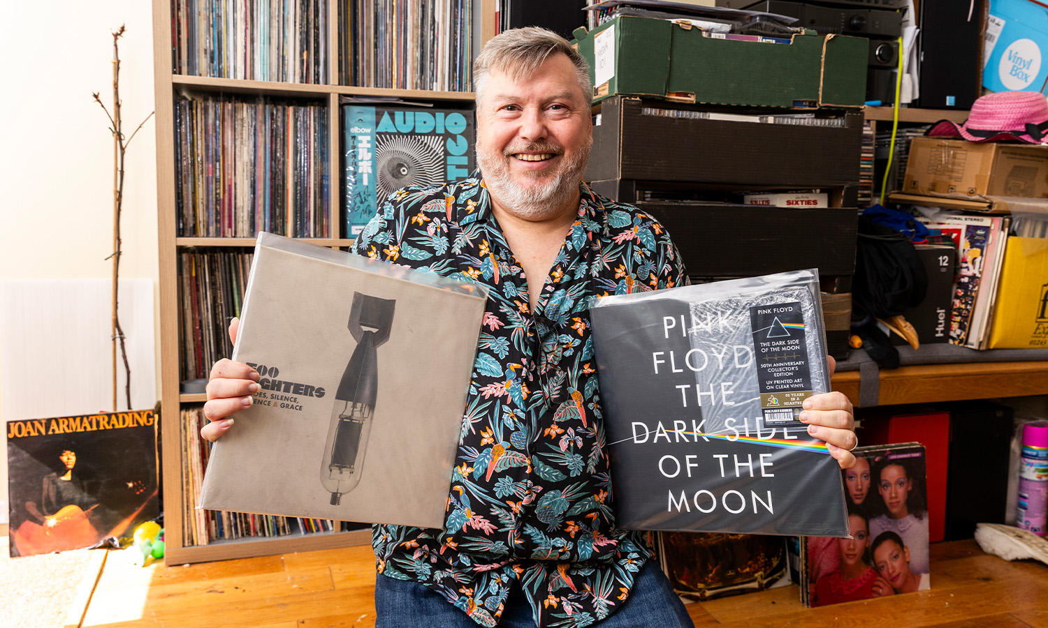 IN A SPIN: Musical Mark is going to renovate his house to make room for more records