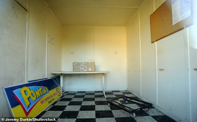 The derelict former Pontins Holiday Park in Hemsby, Norfolk, was eerily photographed in 2014, six years after its closure was prompted by declining visitor numbers