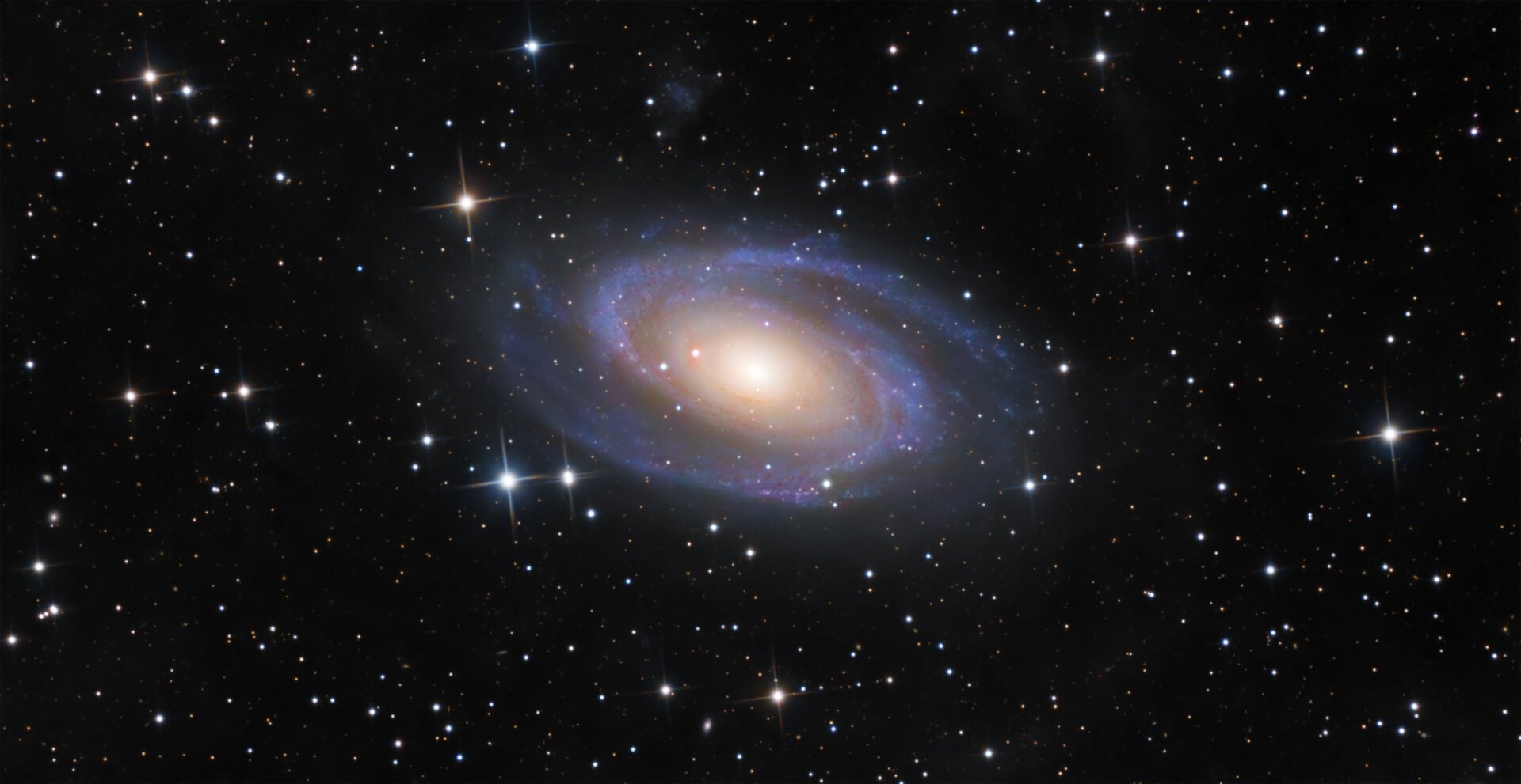 M81, a grandly designed spiral galaxy