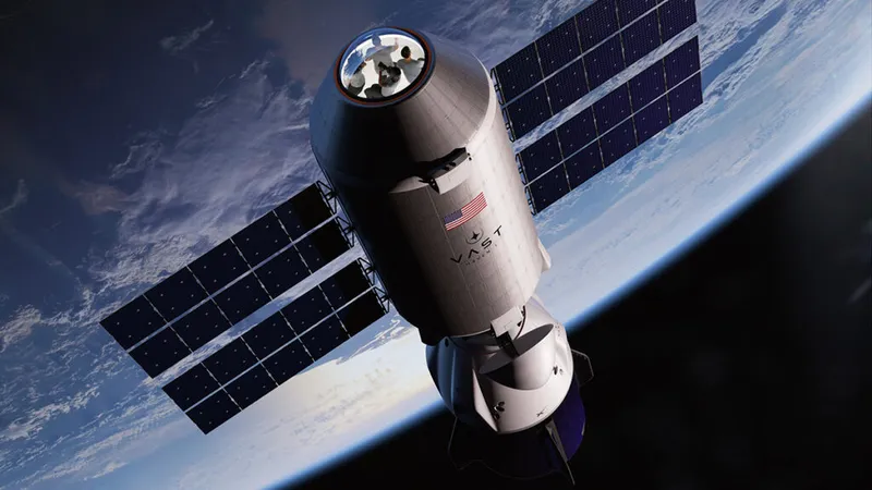 Artist's impression of the VAST space station