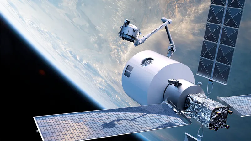 Artist's impression of the Starlab space station. Credit: Starlab