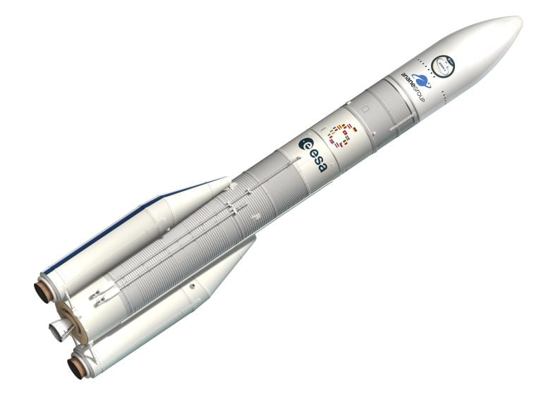 Ariane 6 Rocket Illustration