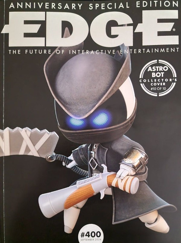 Edge magazine with Bloodborne cover