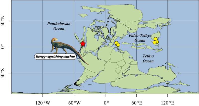 A new species of extinct crocodile relative is changing life on the Triassic coast