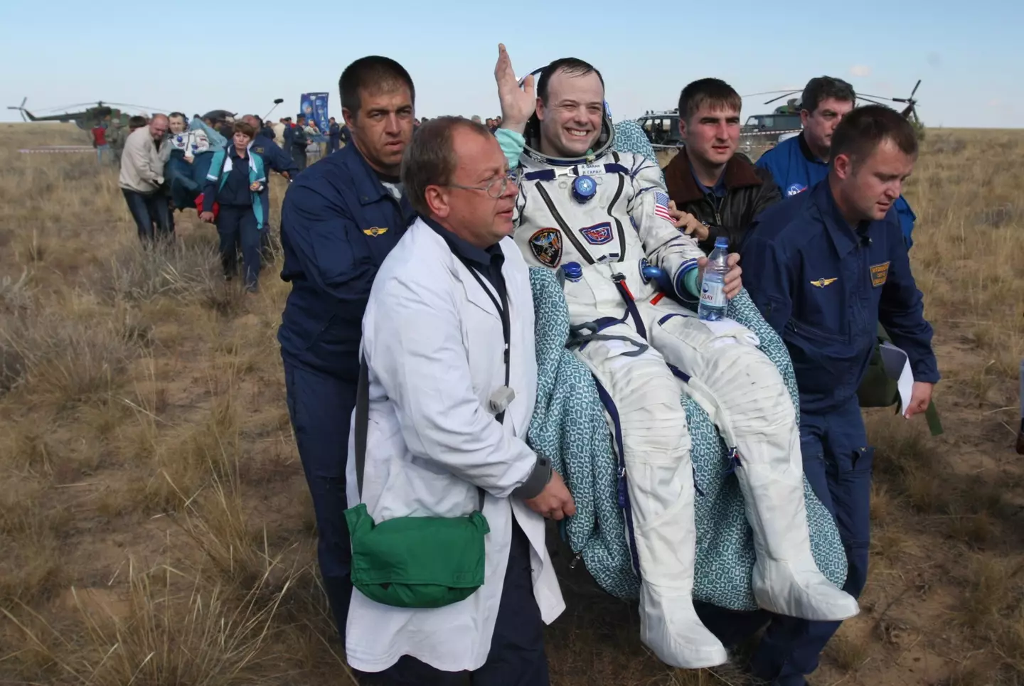 NASA's Ron Garan returned to Earth with a whole new perspective on life. (SERGEI ILNITSKY/AFP via Getty Images)