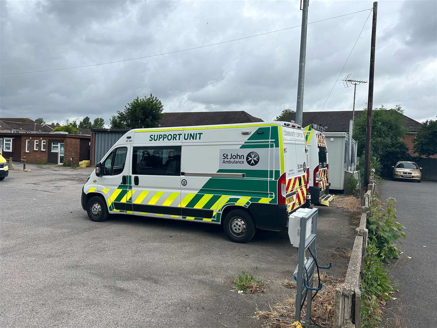 A worker at St John's Ambulance in Ashford says the charity's cuts will see 25 ambulances taken off the road across the country