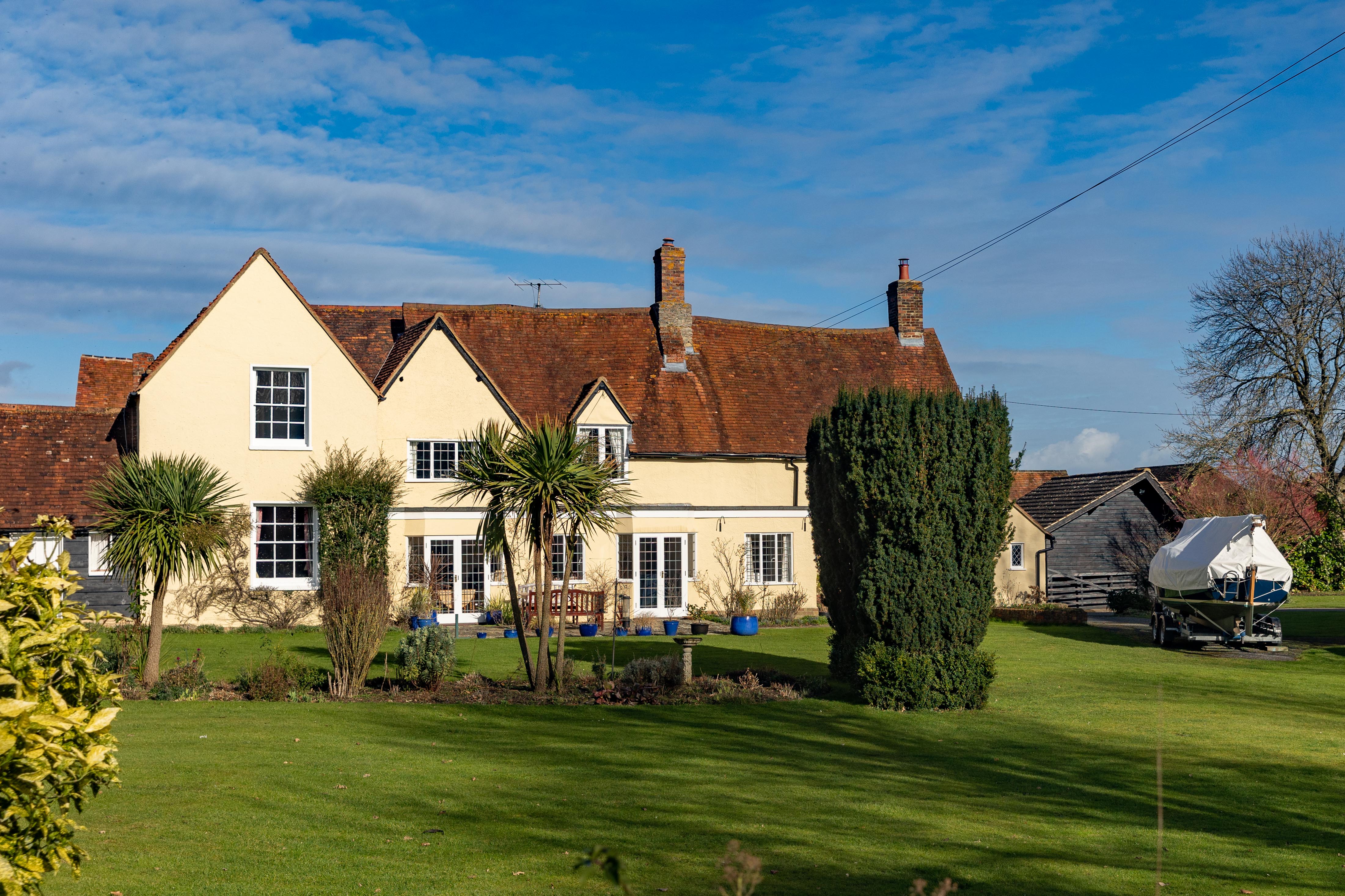 The multi-million pound house owned by Vennells.  Some sub-postmasters lost their property and savings