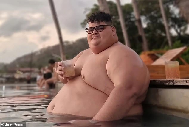 In the photo: Edgar Landaverde.  Plus-size influencer died last week at the age of 37.  His cause of death has not been shared by his family